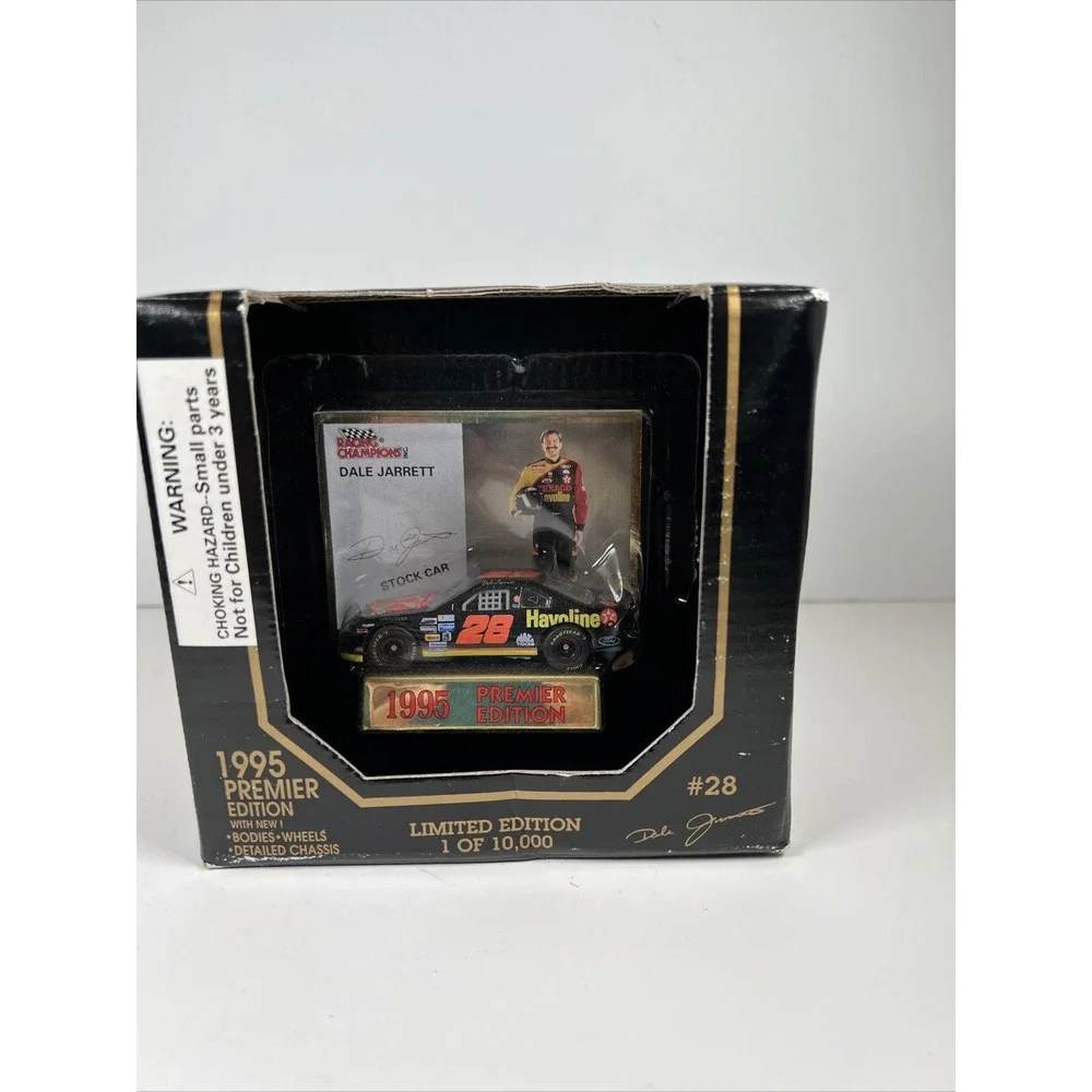 1995 Dale Jarrett #28 Premier Edition Racing Champions 1:64 Havoline Stock Car‎